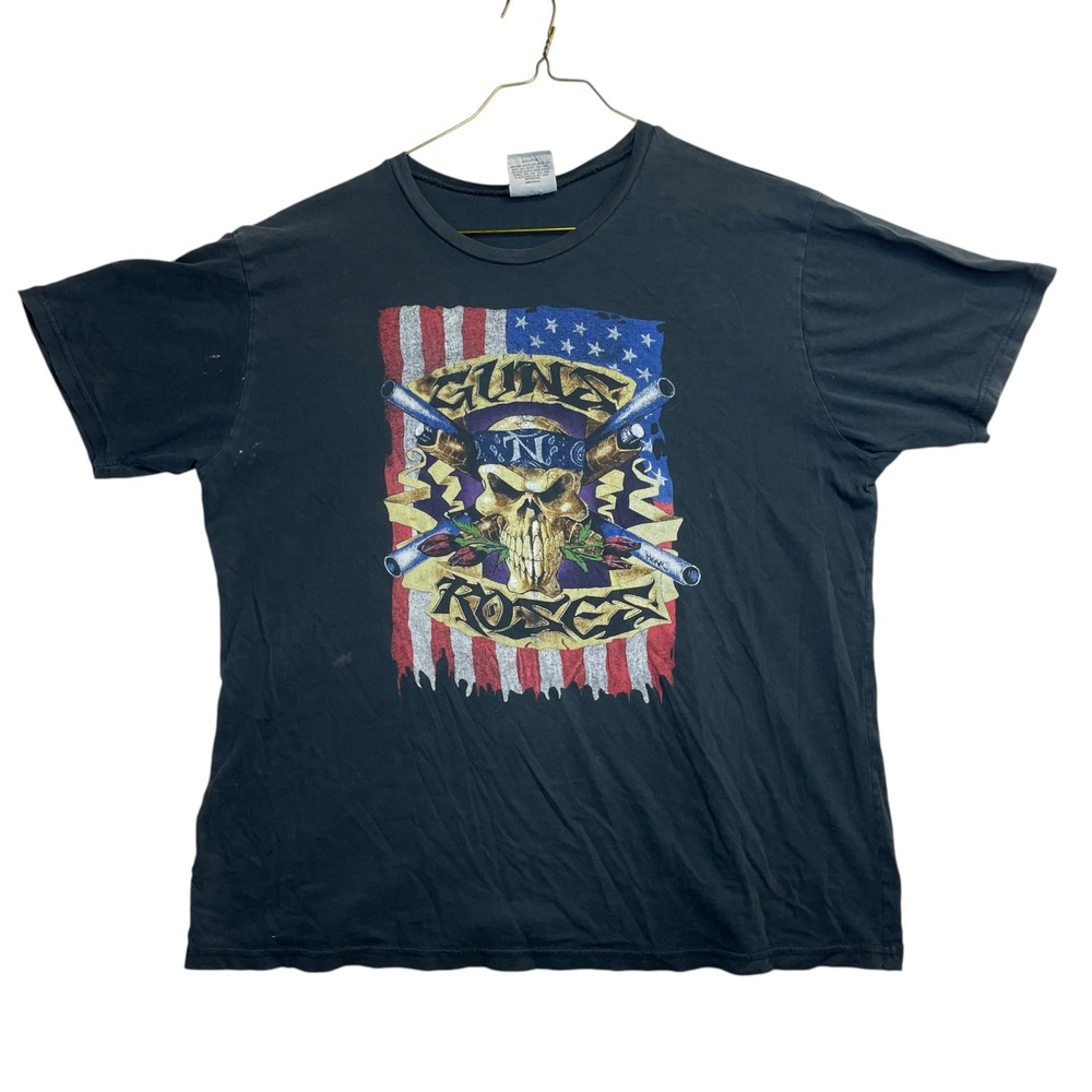 Guns N' Roses Use Your Illusion World Tour 1991 T-Shirt Men's Large Black